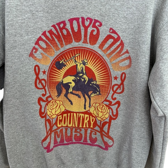 Altar’d State Gray Sweatshirt Sz S - Picture 4 of 10